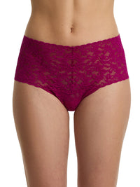 Retro Lace Thong From The Vine Red