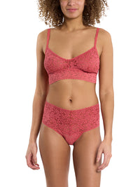 Retro Lace Thong Naples Red Sale