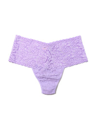 Retro Lace Thong Wisteria Purple