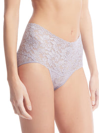 Retro Lace V-Kini Steel Grey