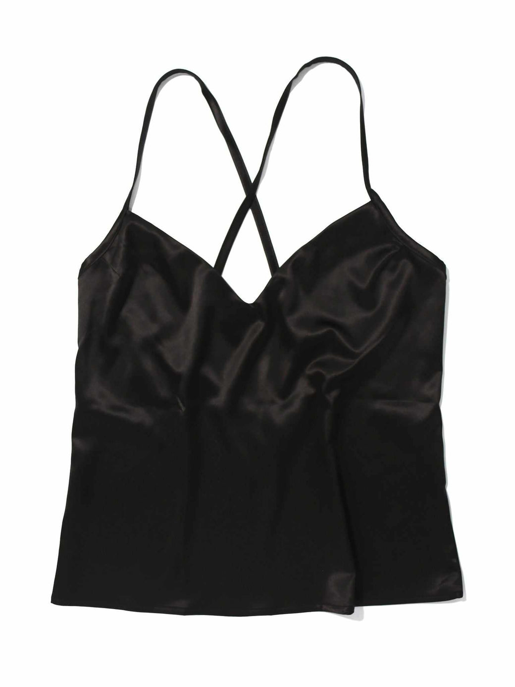 Satin Sleep Cami Black Sale