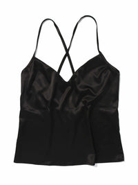 Satin Sleep Cami Black Sale