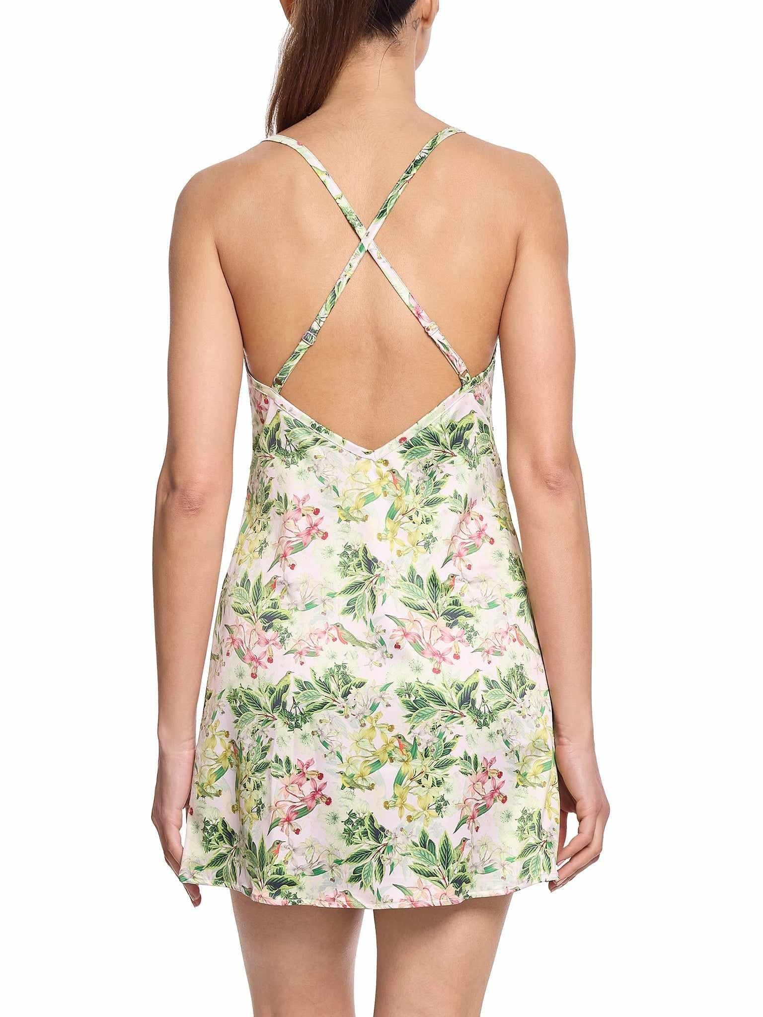 Satin Sleep Chemise French Garden Sale