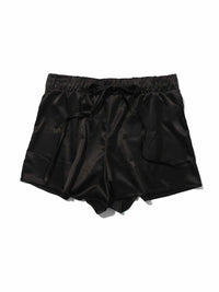 Satin Sleep Short Black Sale