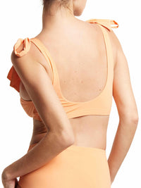 Scoop Neck Swim Top Florence Orange  Black Friday Sale