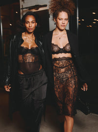 Sheer Seduction Skirt Black Sale