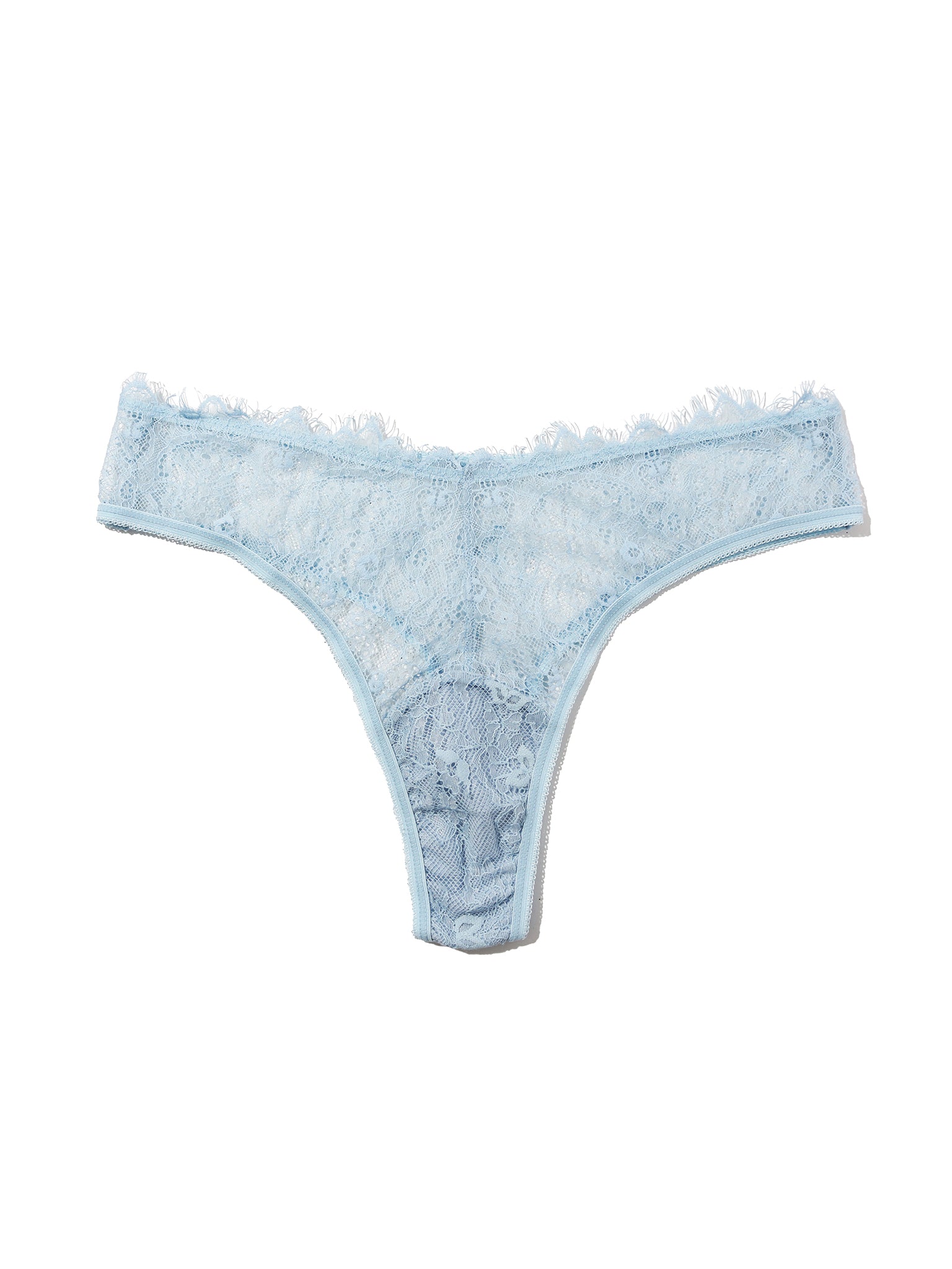 Sheer Seduction Thong Touch The Sky Blue Sale