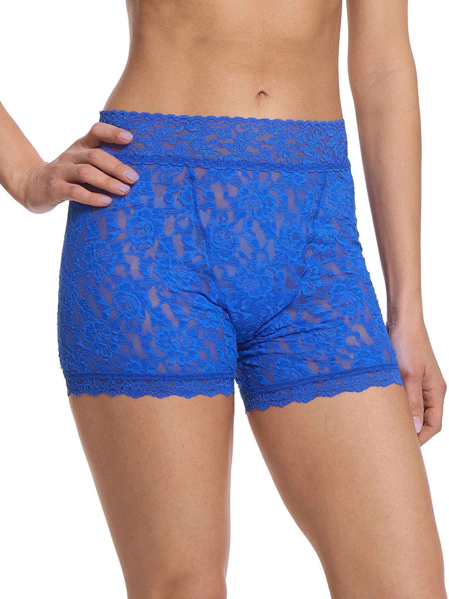 Signature Lace® Boxer Brief Across The Pond Blue Sale