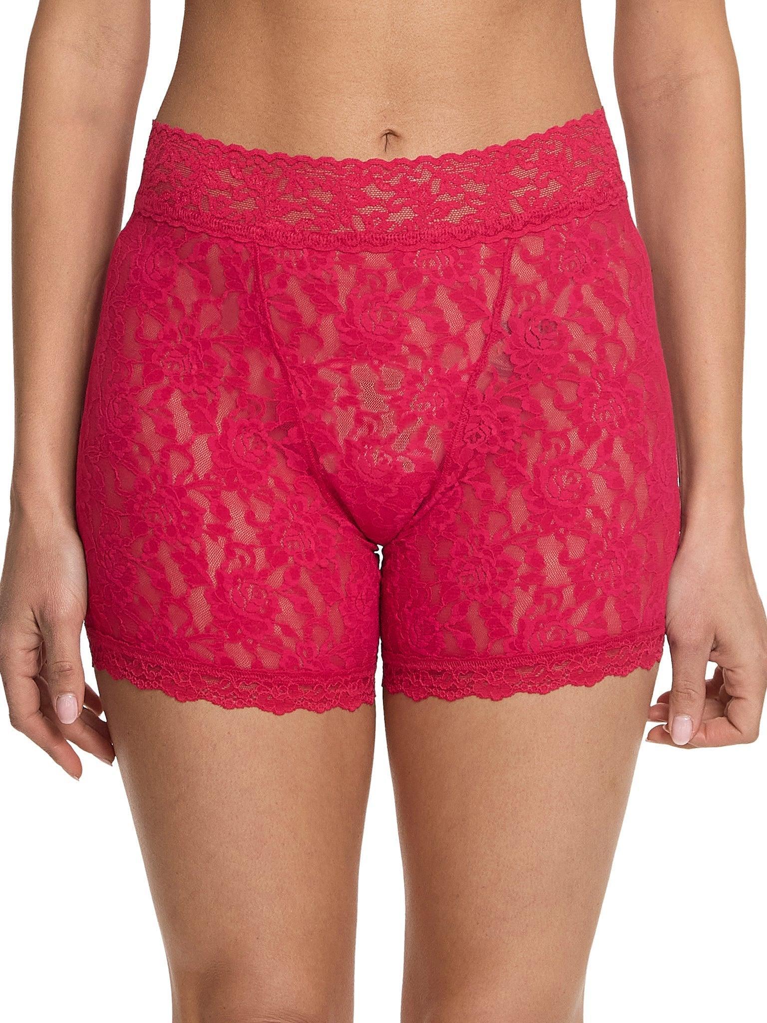 Signature Lace® Boxer Brief Beet Juice Red Sale