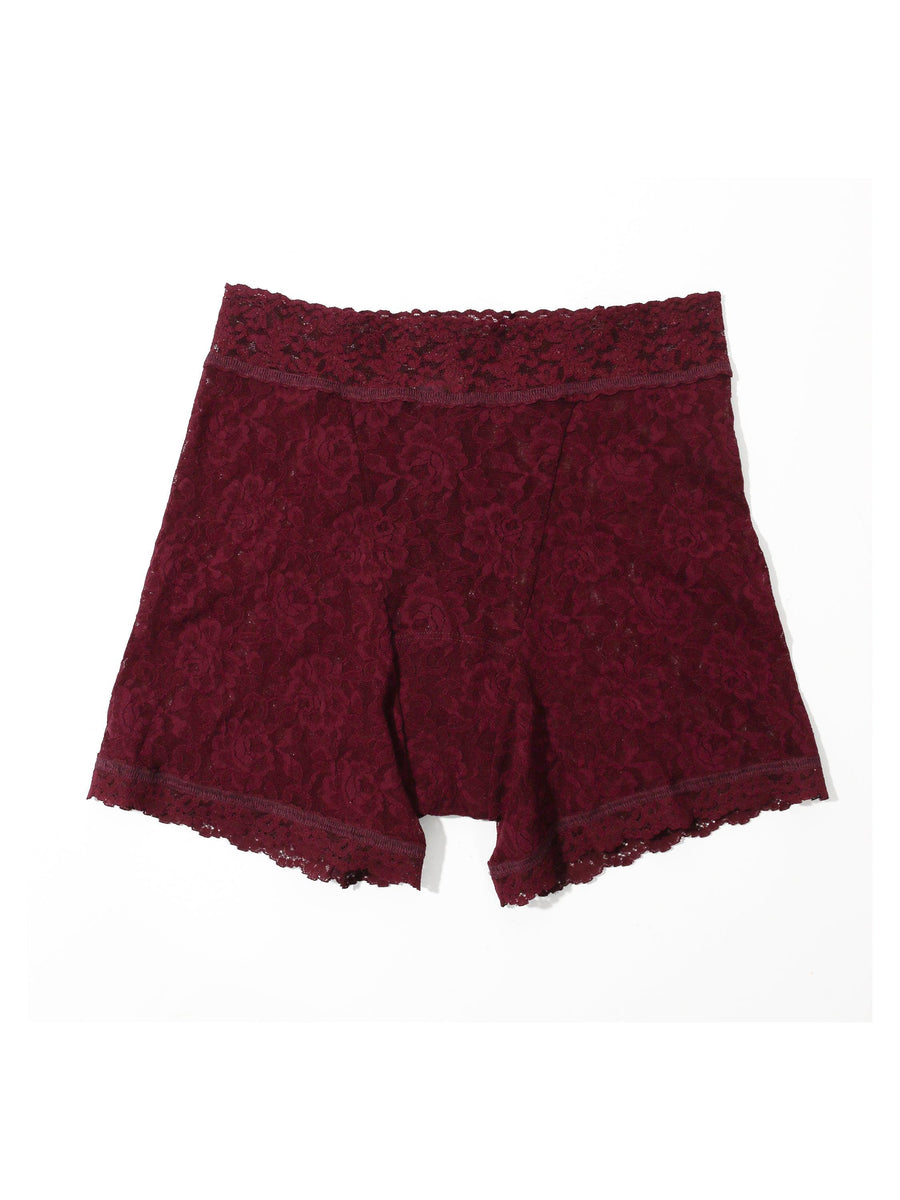 Signature Lace® Boxer Brief Dried Cherry Red Sale