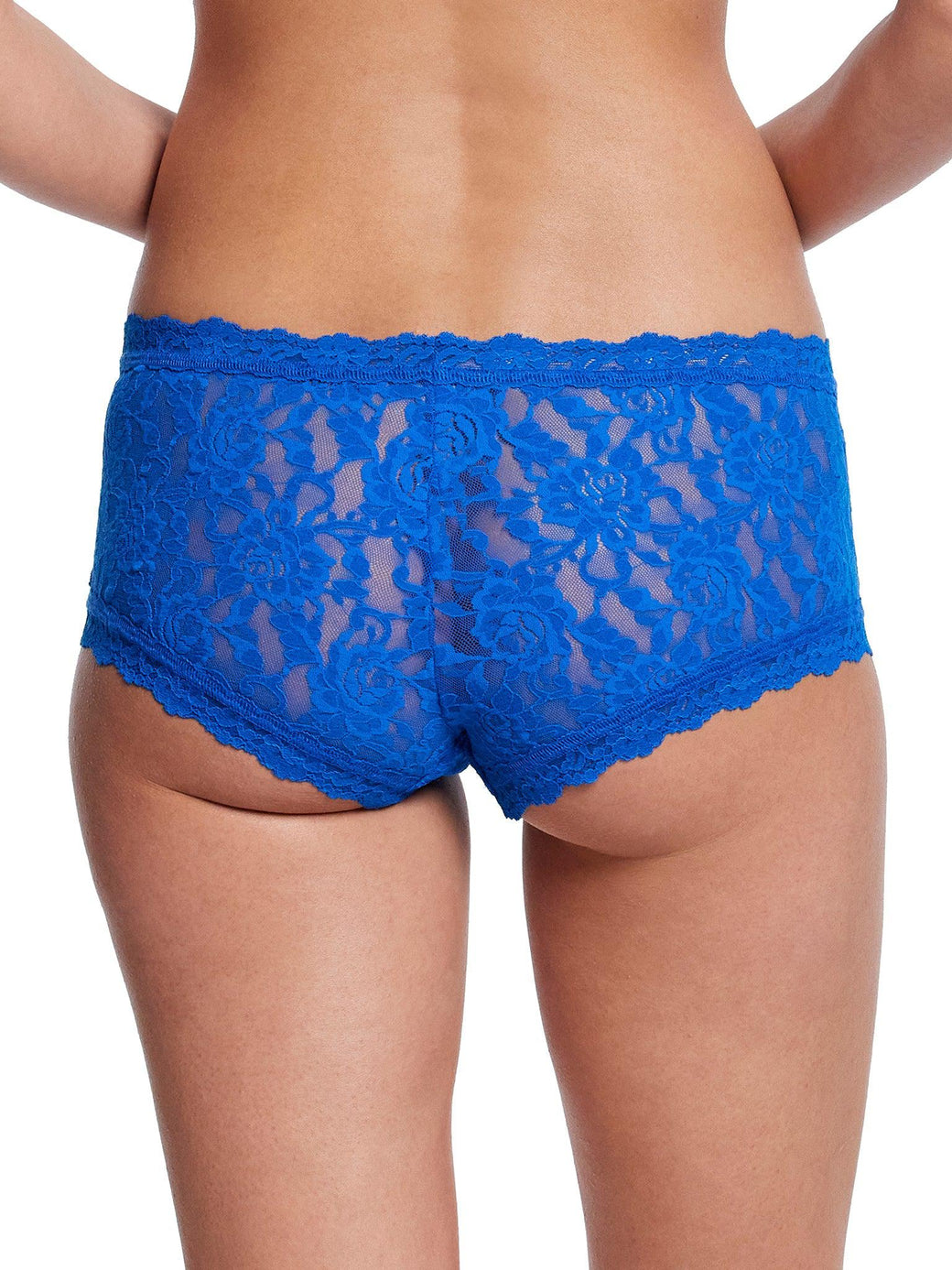 Signature Lace® Boyshort Deep Dive Blue