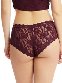Signature Lace Boyshort Dried Cherry Red Sale