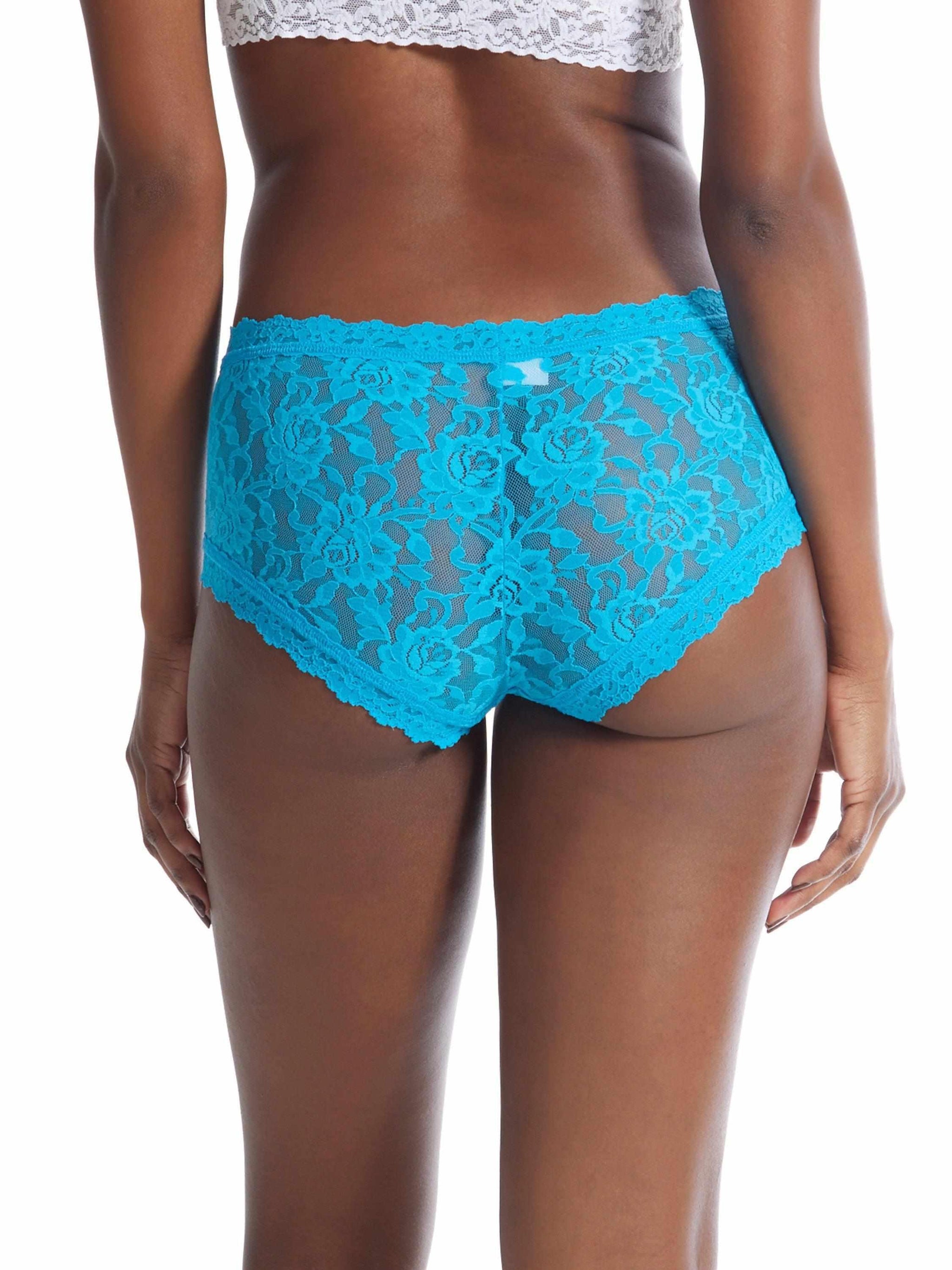 Signature Lace® Boyshort Kingfisher Blue - 2 for 1 Black Friday Sale