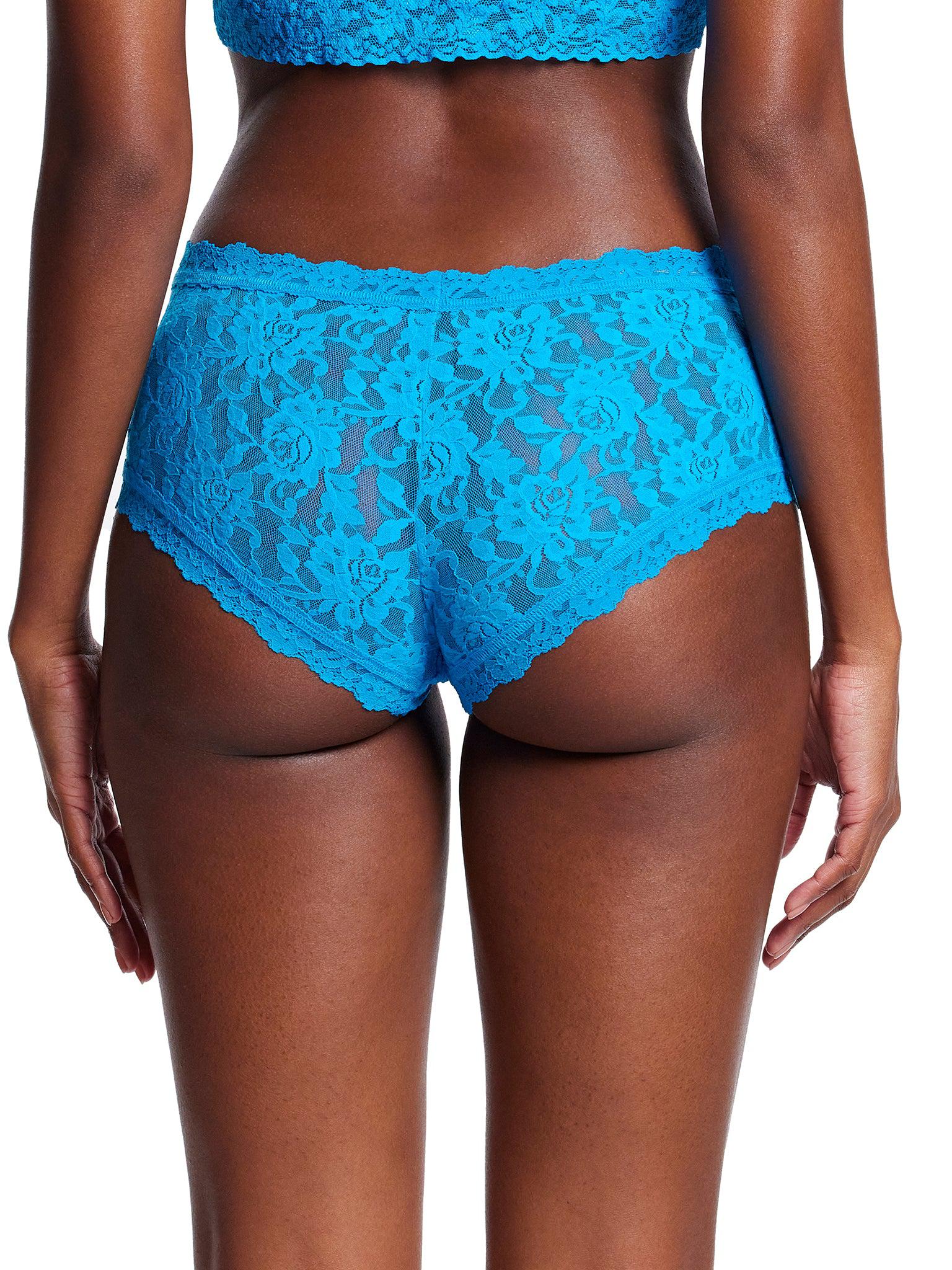 Signature Lace® Boyshort Ocean Eyes Blue - 2 for 1 Black Friday Sale