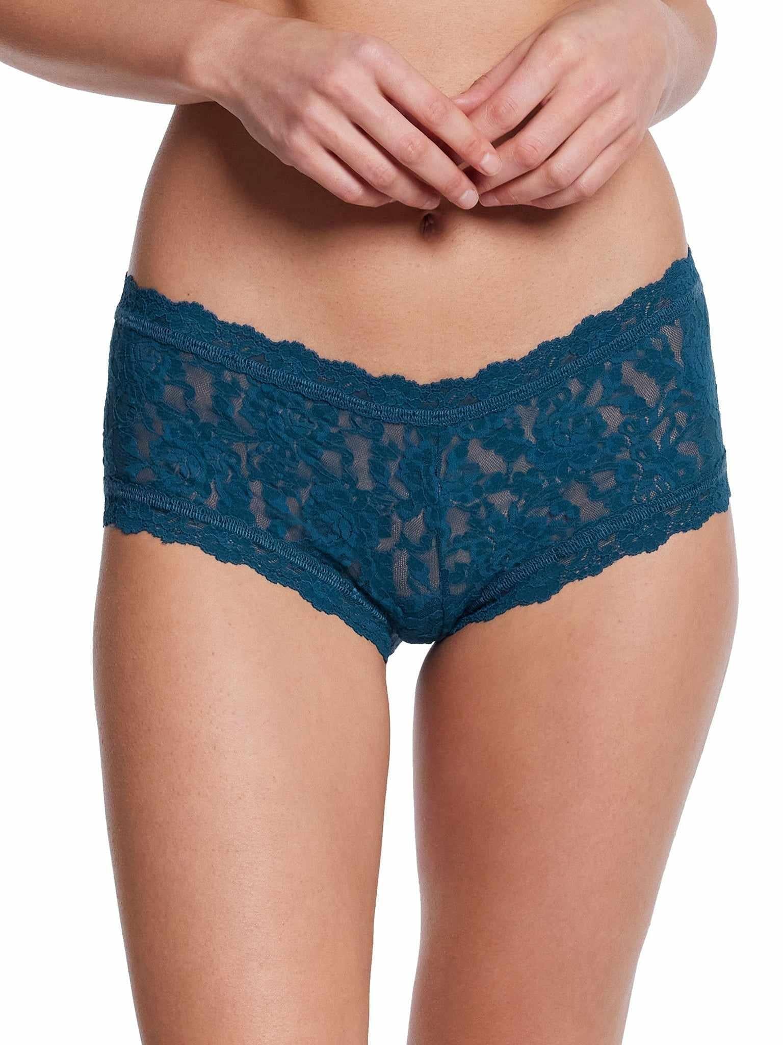 Signature Lace® Boyshort Riviera Blue - 2 for 1 Black Friday Sale