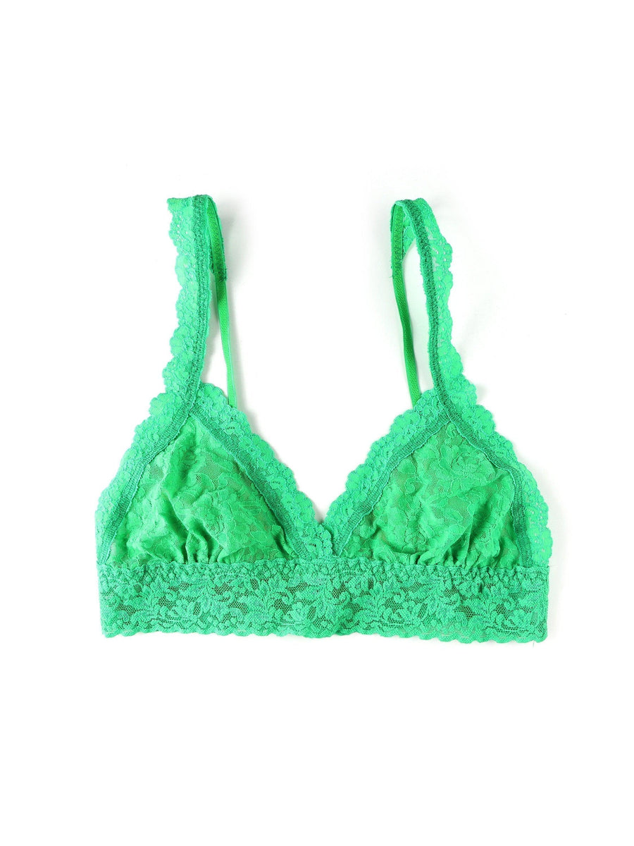 Signature Lace® Crossover Bralette Retrospective Green Sale