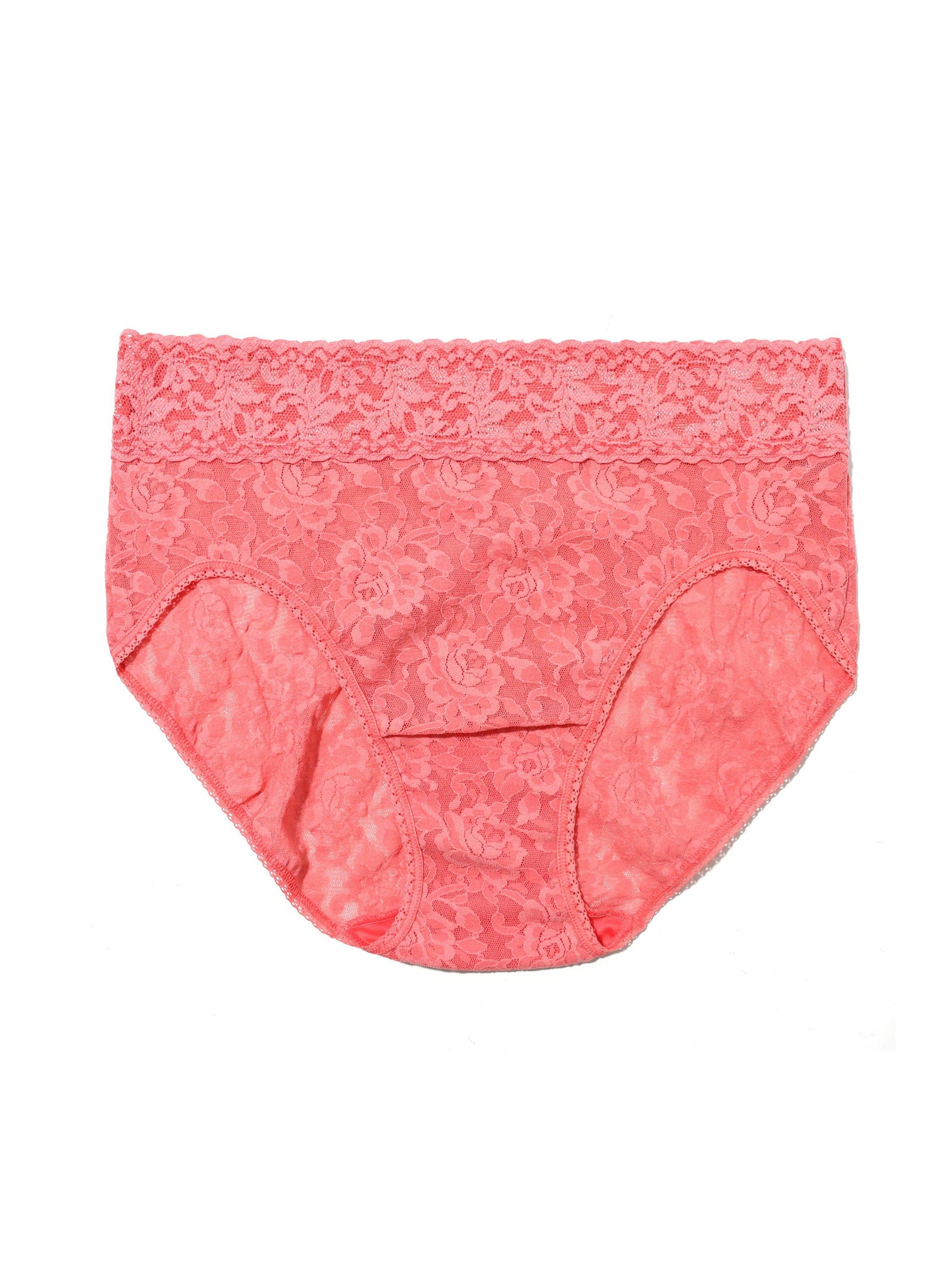 Signature Lace French Brief Guava Pink Sale