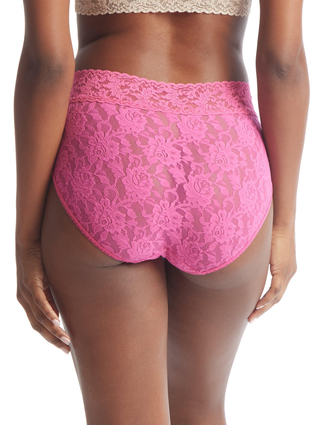 Signature Lace French Brief Intuition Pink