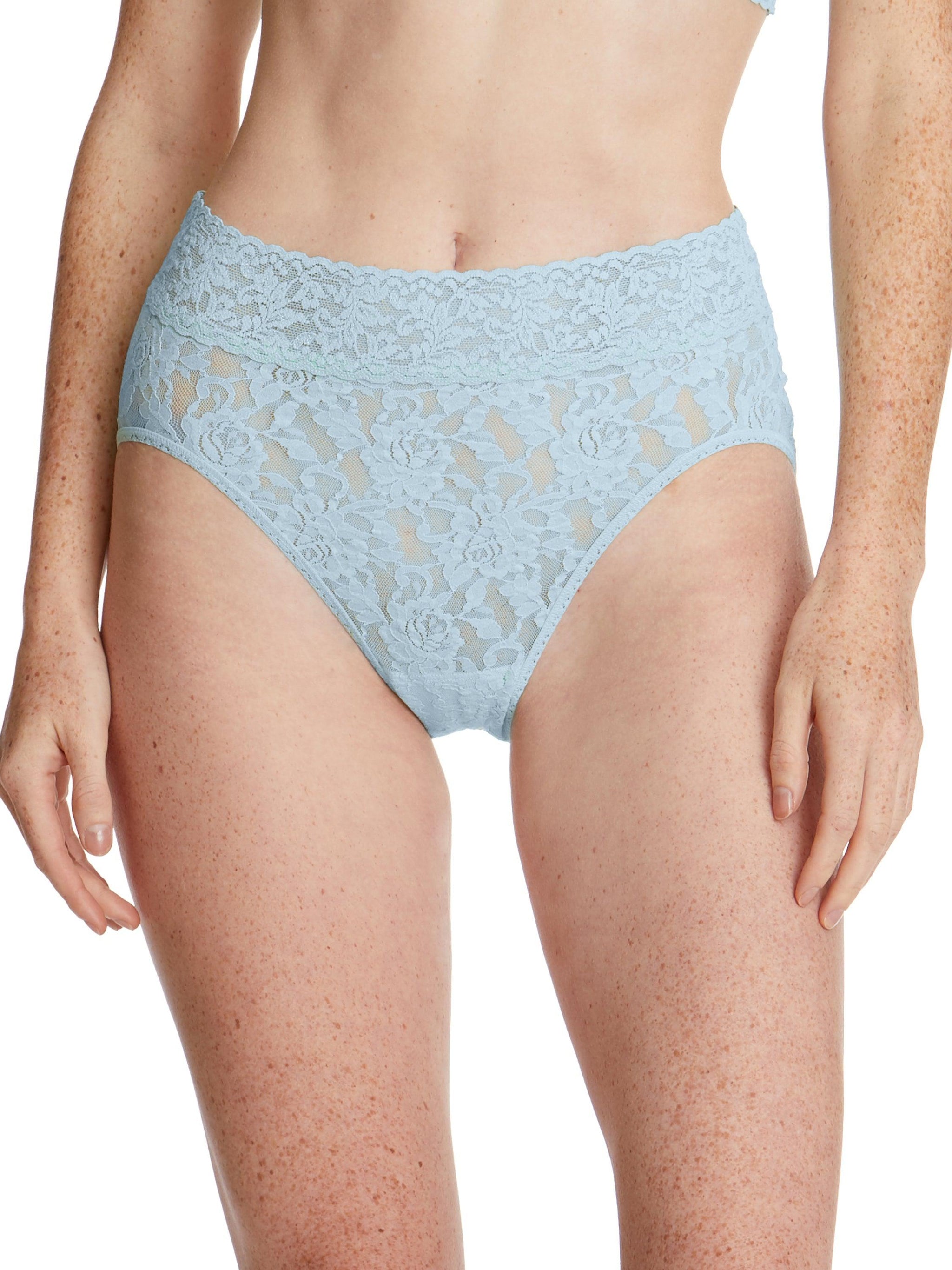 Signature Lace French Brief Partly Cloudy Blue Sale