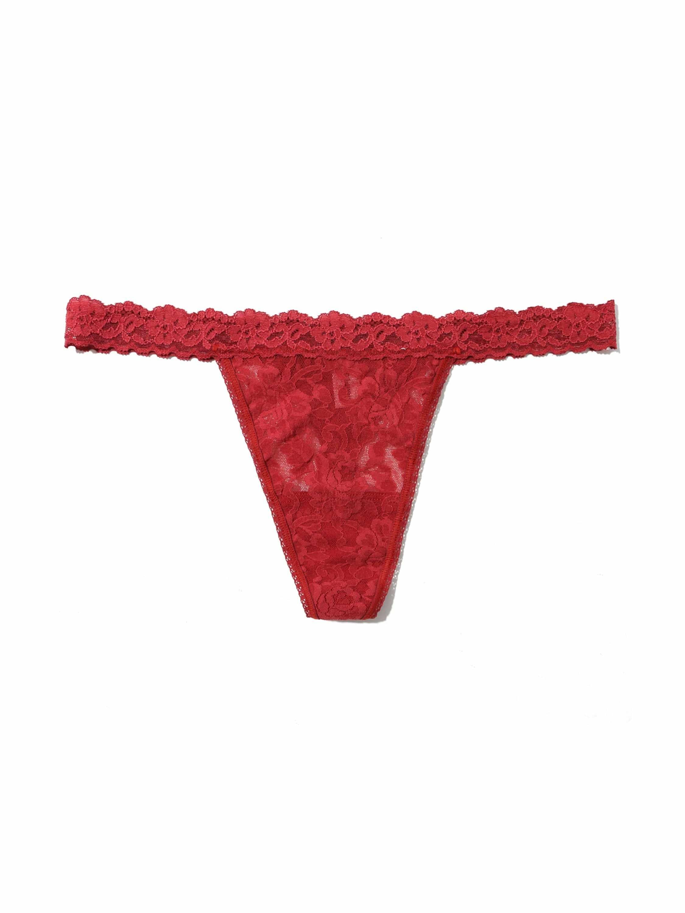 Signature Lace® G-String Burnt Sienna Red