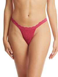Signature Lace G-String Evening Pour Red
