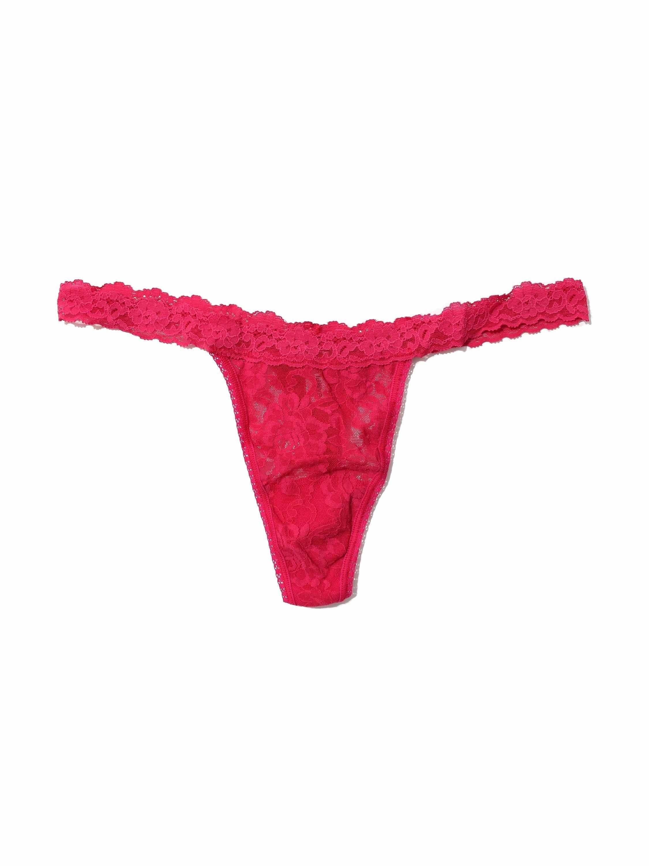 Signature Lace® G-String Evening Pour Red Sale