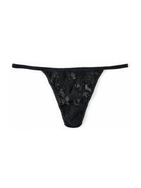 Signature Lace High Rise G-String-BLACK-Hanky Panky