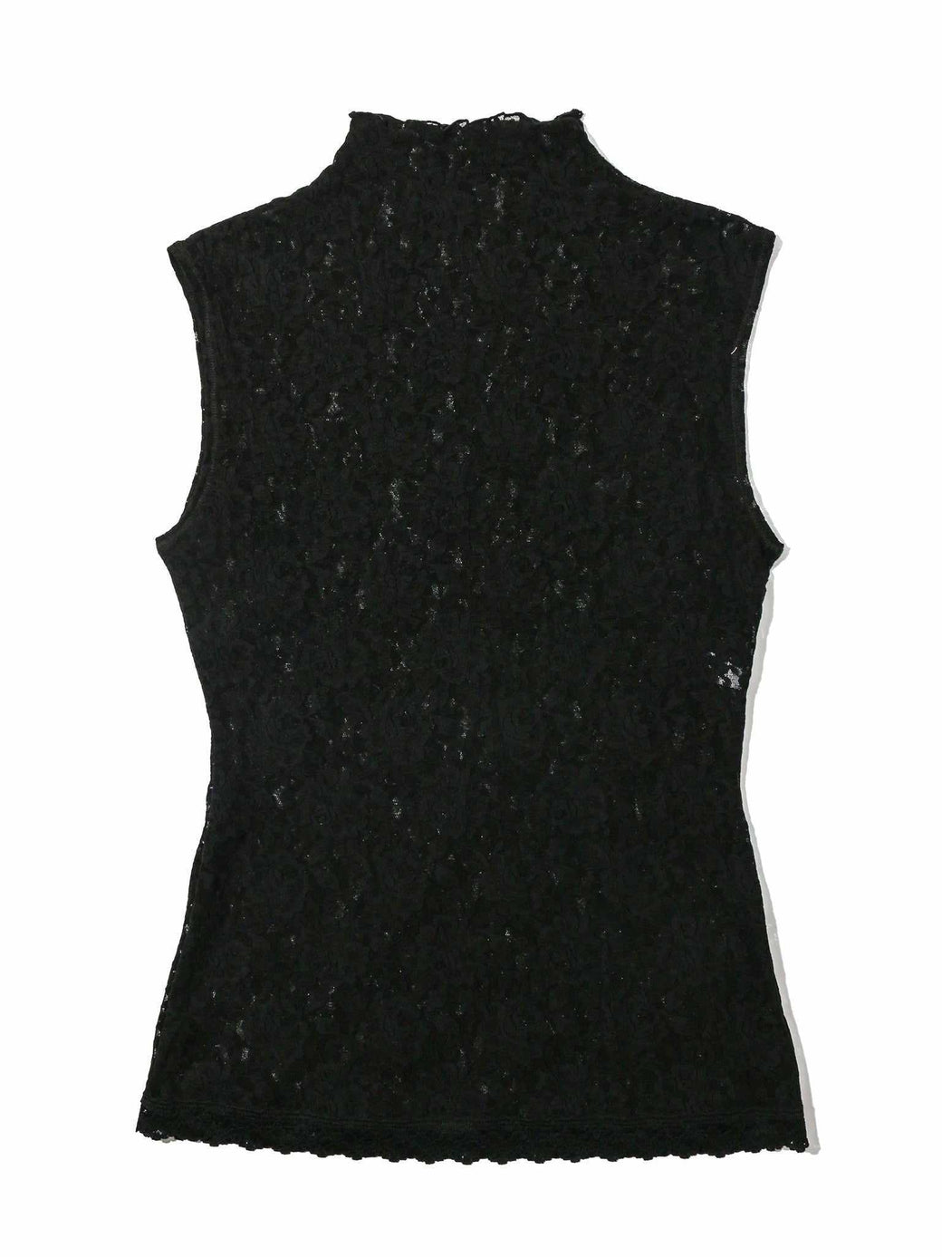 Signature Lace® Mock Neck Top Black Sale