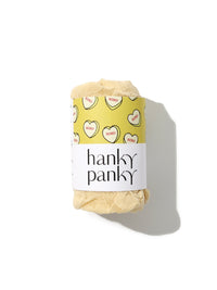 Signature Lace® Original Rise Thong Candy Hearts Shortcake Yellow