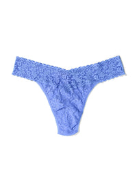 Signature Lace Original Rise Thong Forget Me Not Blue