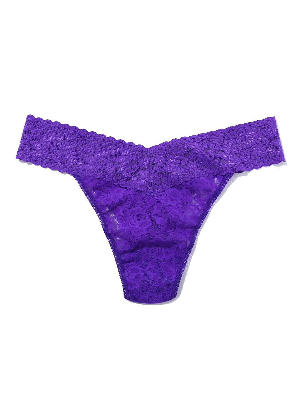 Signature Lace® Original Rise Thong Verbena Purple