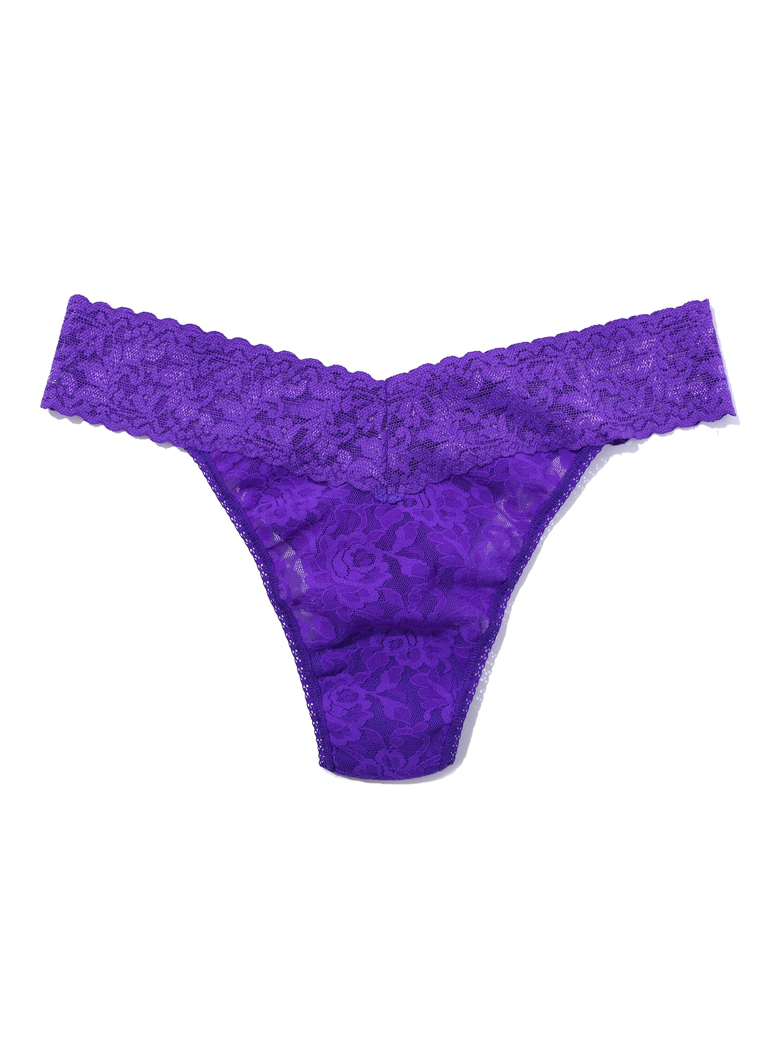 Signature Lace® Original Rise Thong Verbena Purple