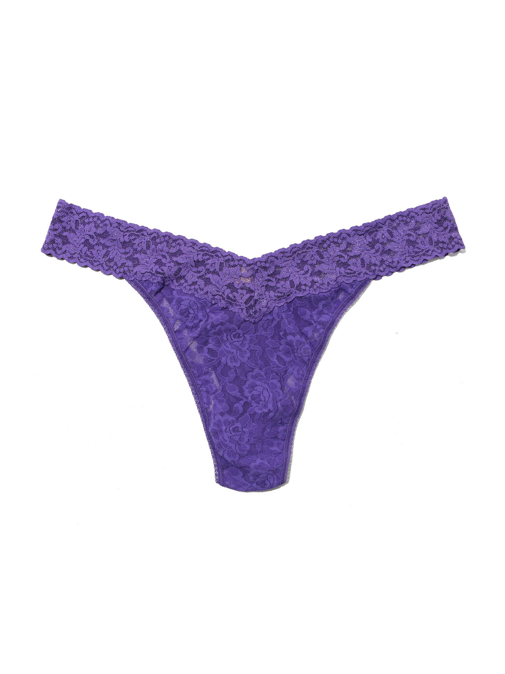 Signature Lace Original Rise Thong Wild Violet Purple