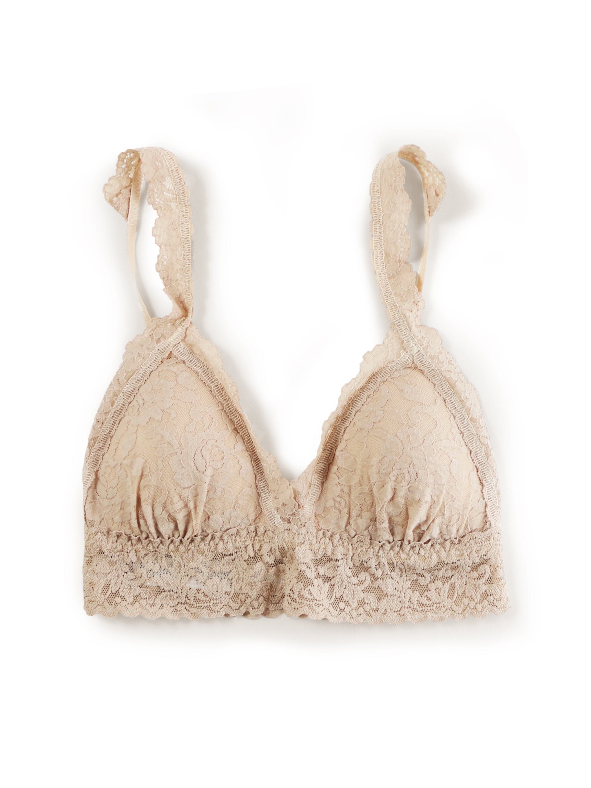 Hanky Panky Signature Lace Crossover Bralette in Chai
