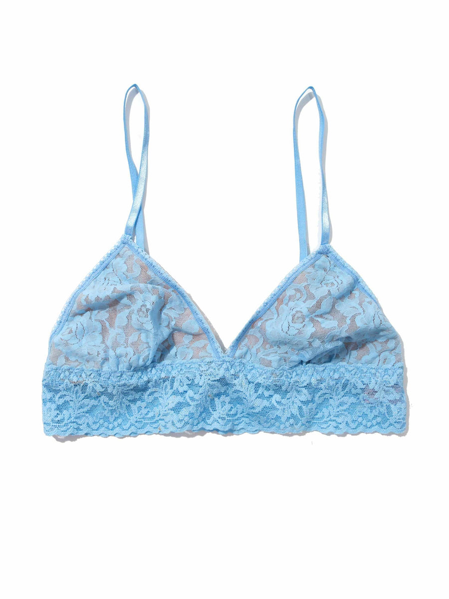 Signature Lace® Padded Triangle Bralette Partly Cloudy Blue