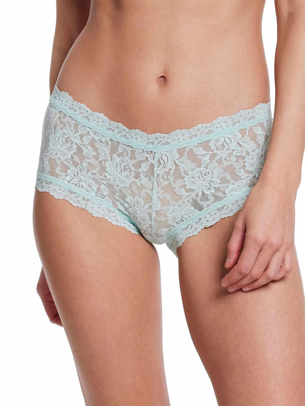 Signature Lace® Boyshort Low Tide