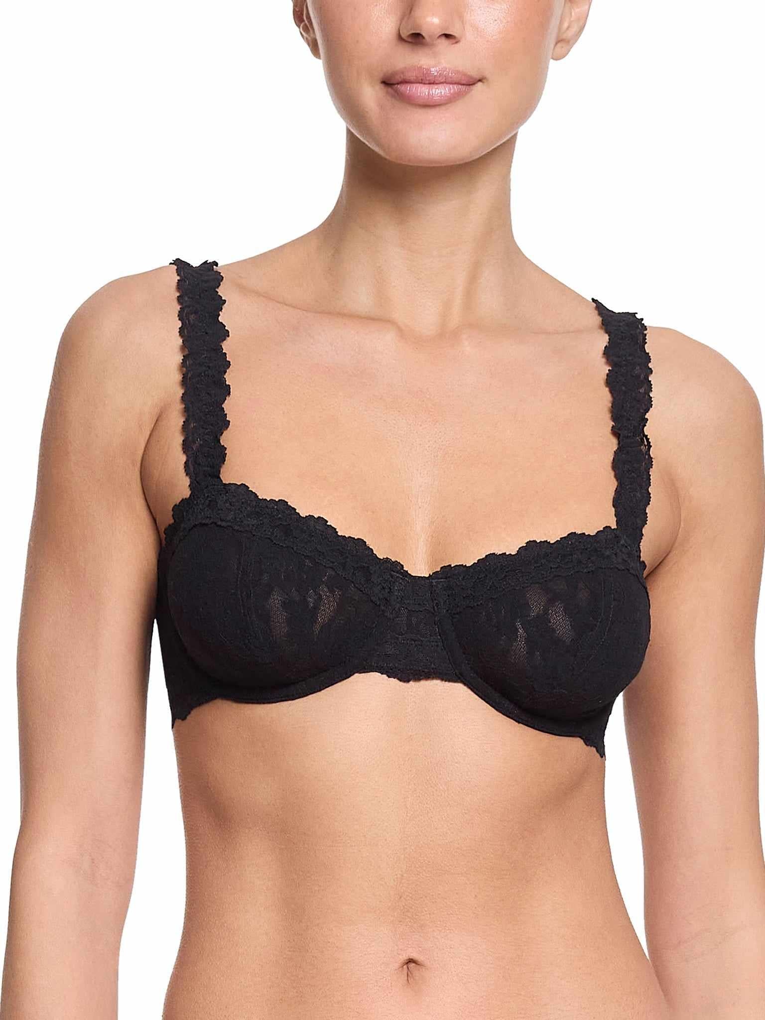 Signature Lace® Balconette Bra Black Sale