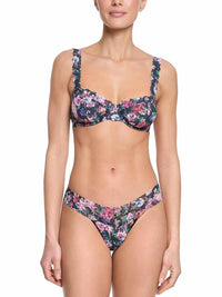 Signature Lace® Balconette Bra Dark Peonies Sale