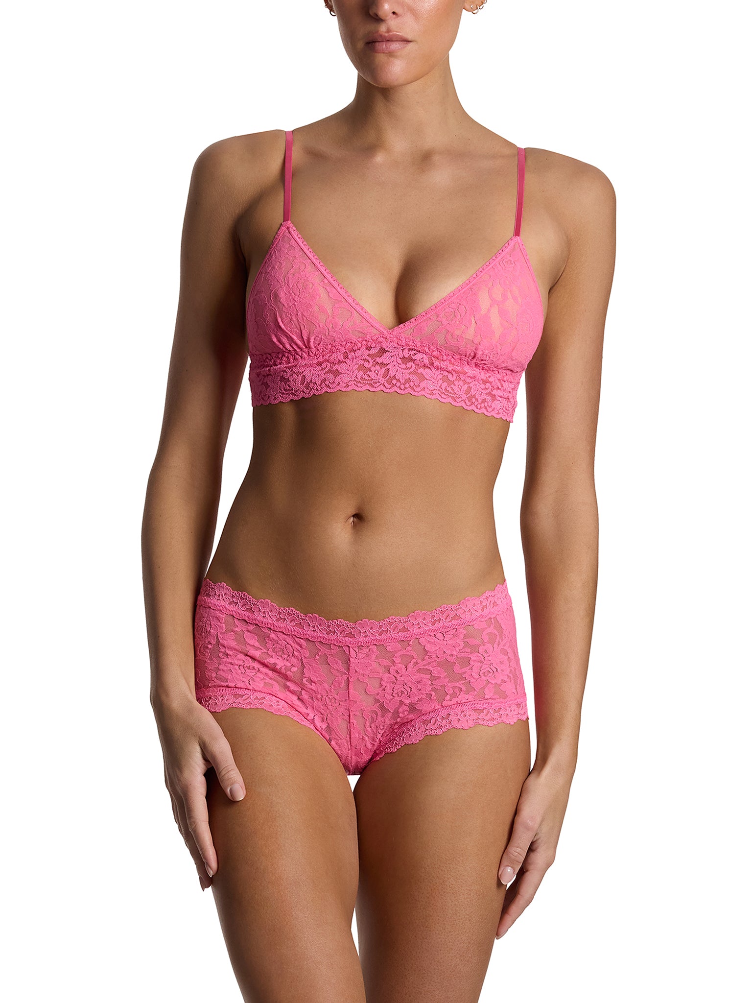 Signature Lace® Boyshort Amused Pink