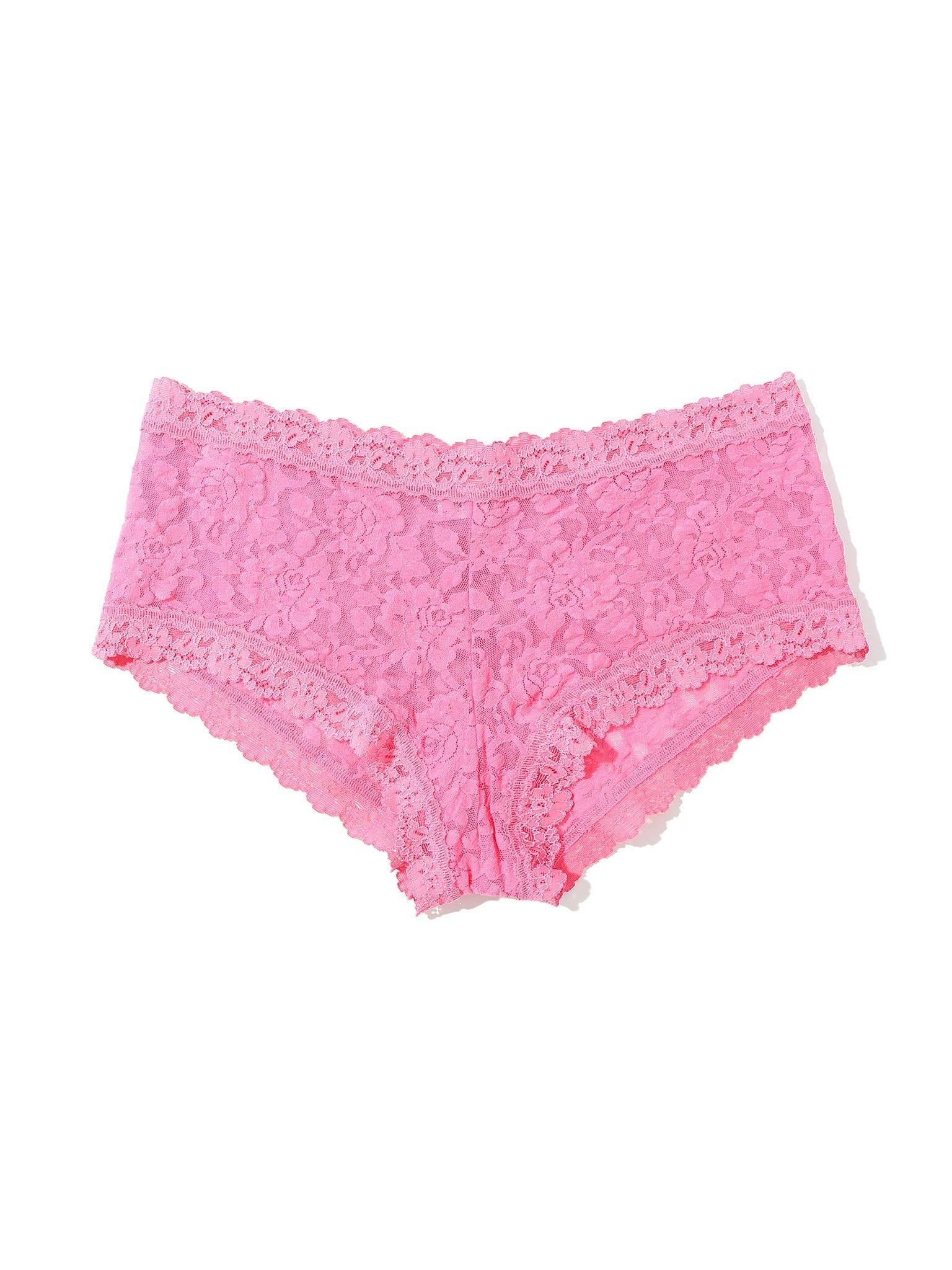 Signature Lace® Boyshort Amused Pink Sale