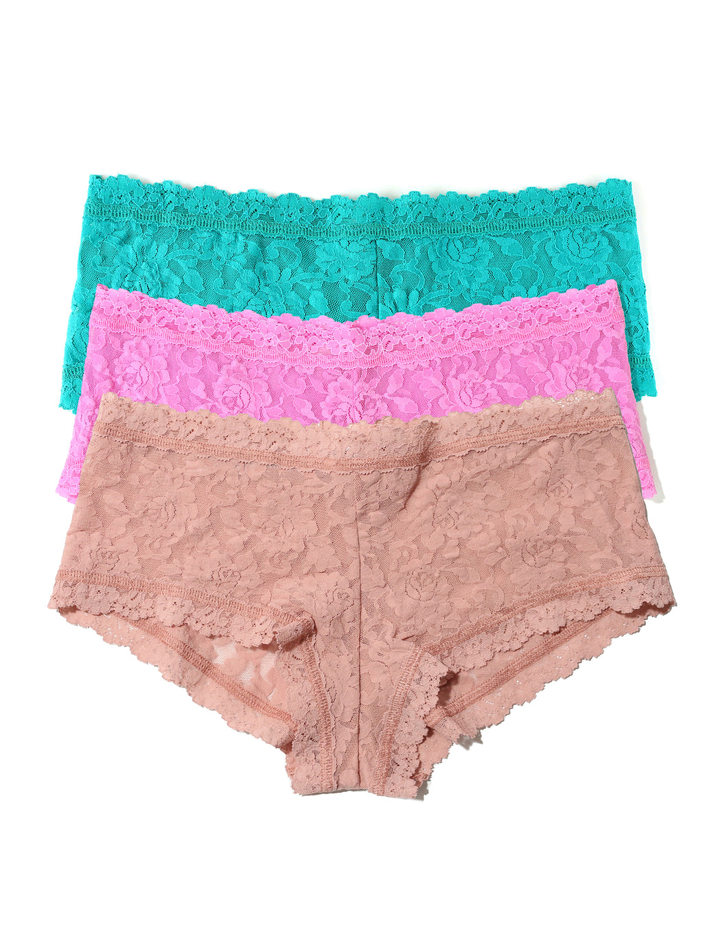 Signature Lace® Boyshort Holiday Cracker 3 Pack
