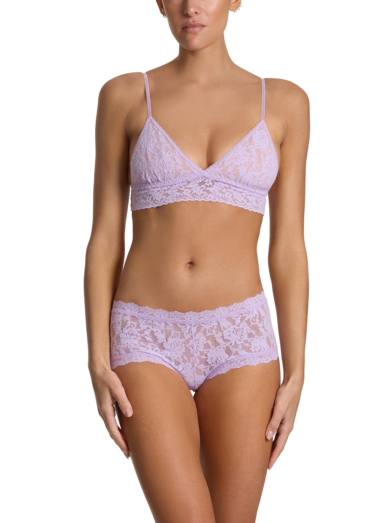 Signature Lace® Boyshort Lavender Fields Purple Sale