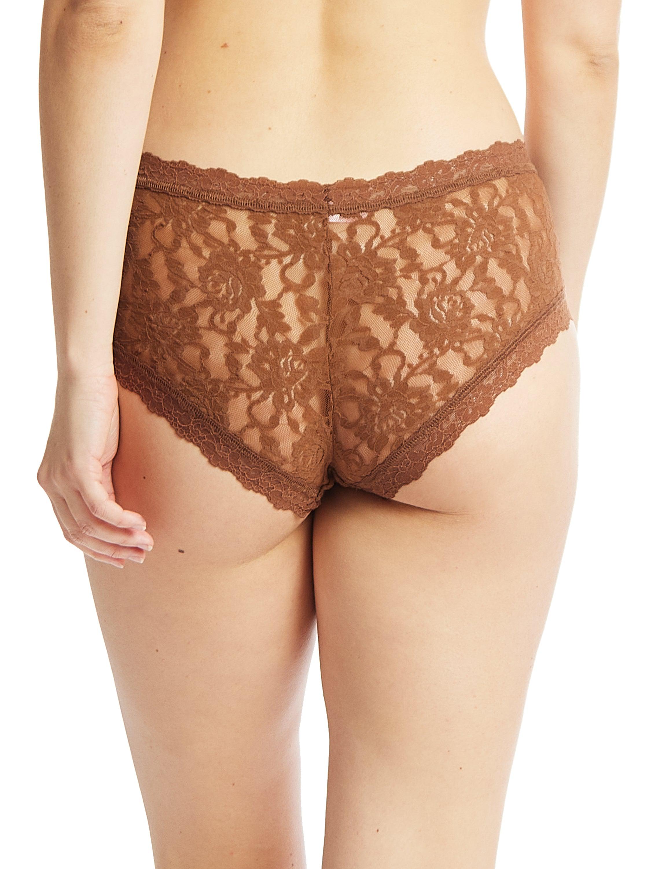 Signature Lace® Boyshort Macchiato Brown Black Friday Sale | Hanky