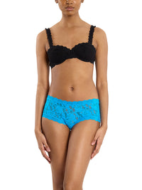 Signature Lace® Boyshort Mediterranean Sea Blue Sale