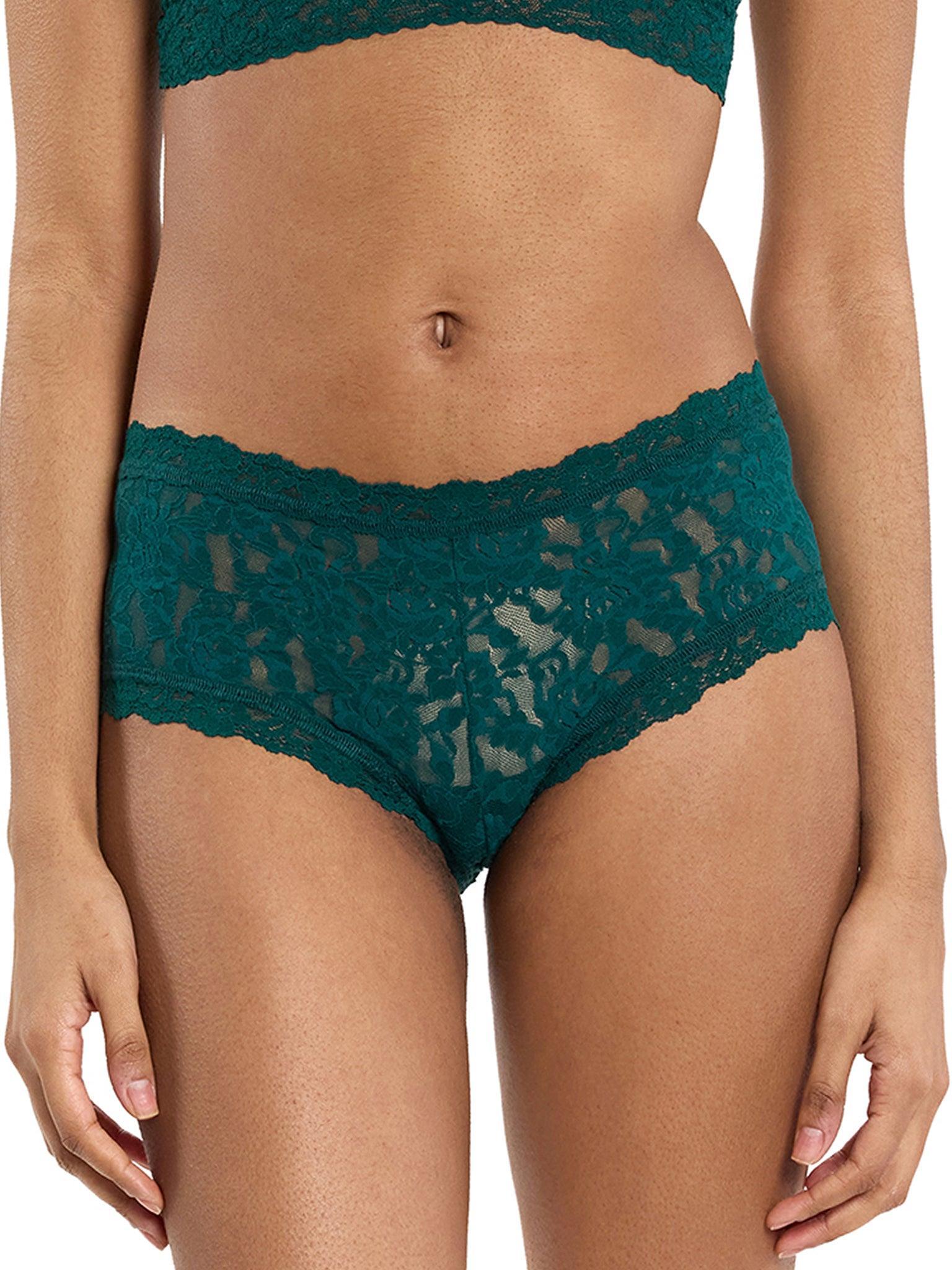 Signature Lace® Boyshort Mountain Green Sale