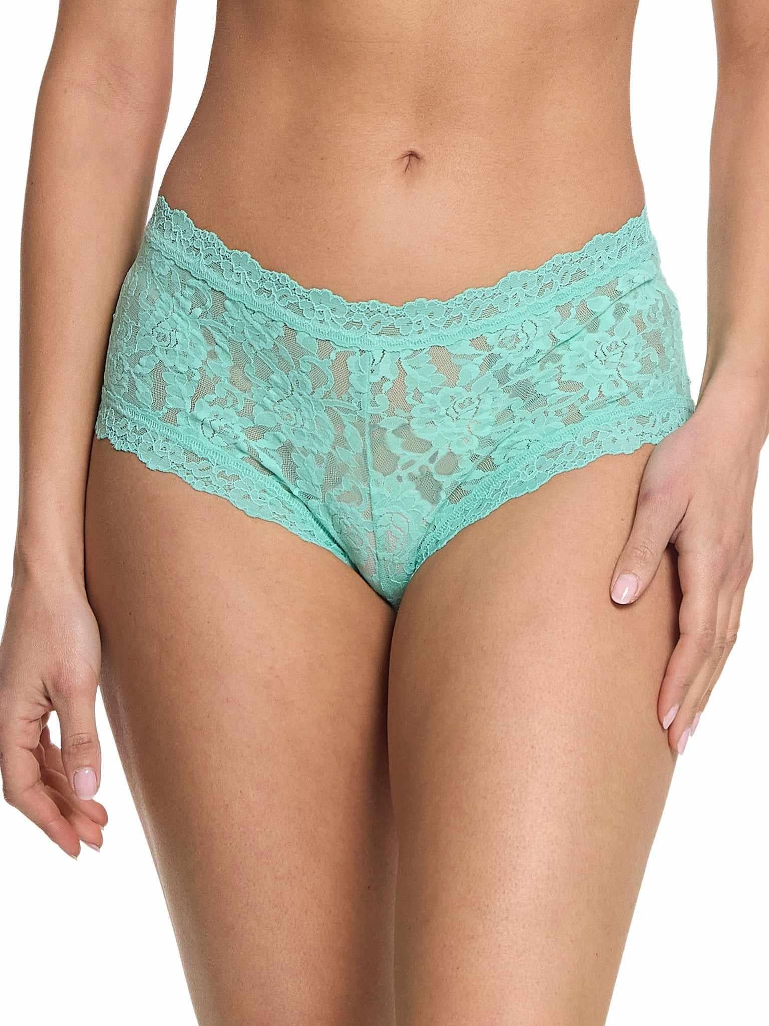 Signature Lace® Boyshort Tulum Green