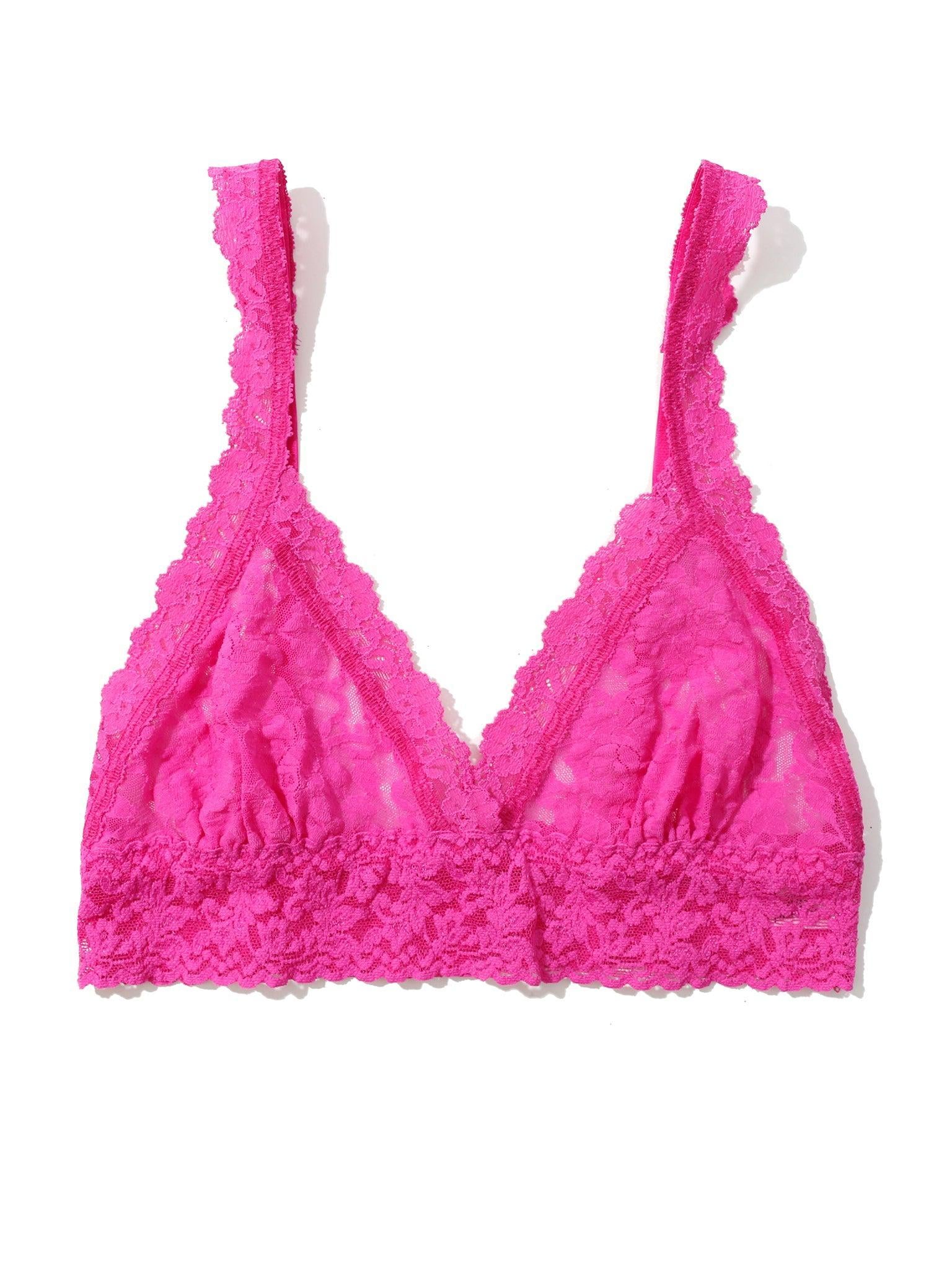 Signature Lace® Crossover Bralette  Marmalade Pink  Black Friday Sale