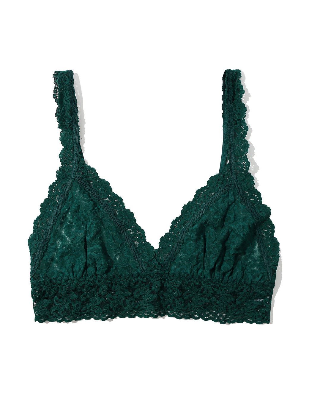 Signature Lace® Crossover Bralette  Mountain Green Sale
