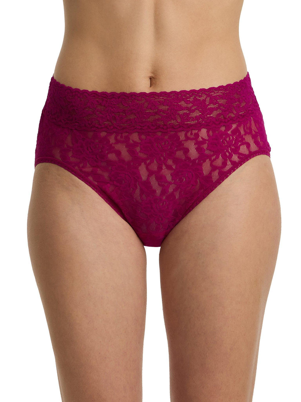 Signature Lace® French Brief From The Vine Red