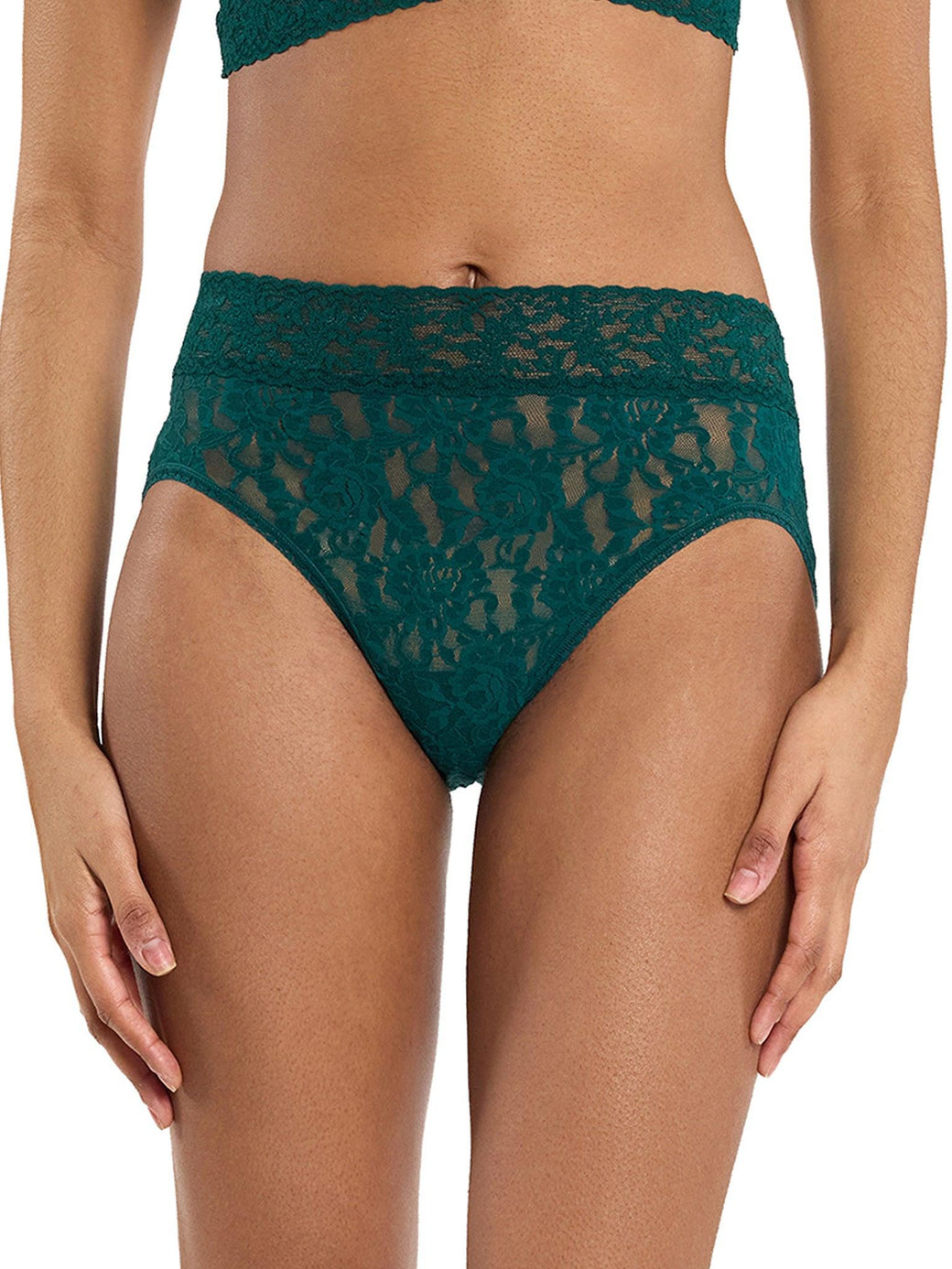 Signature Lace® French Brief Mountain Green Sale